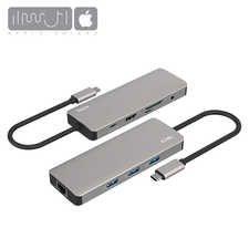 هاب ۹ پورت USB-C جی سی پال مدل JCPAL LINX SERIES